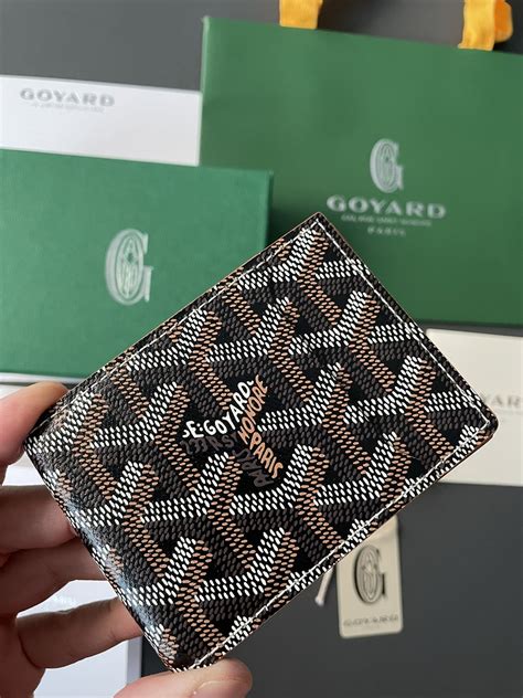 goyard slim wallet|goyard wallet women.